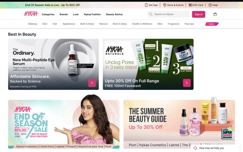 image 4 37 - 15+ Best Amazon Alternative India in 2024 - 2025 Nykaa | Amazon Alternative India