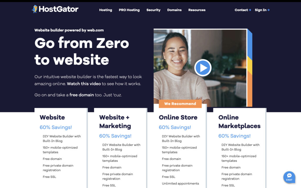 image 4 74 - 15+ Best Squarespace Alternatives & Competitors in 2024 - 2025 Hostgator | Best Squarespace Alternatives