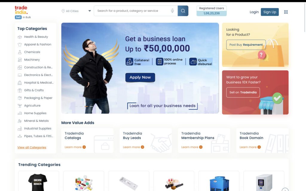 TradeIndia | Alibaba Alternative India