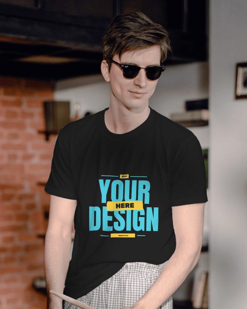 DTF Men’s T-Shirt for Print on Demand | Blinkstore