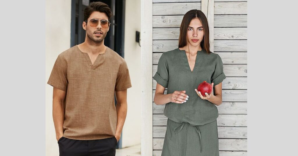 Linen T shirt - 23 Essential Types of T-Shirts for Your Wardrobe - 2025 Linen T-shirt
