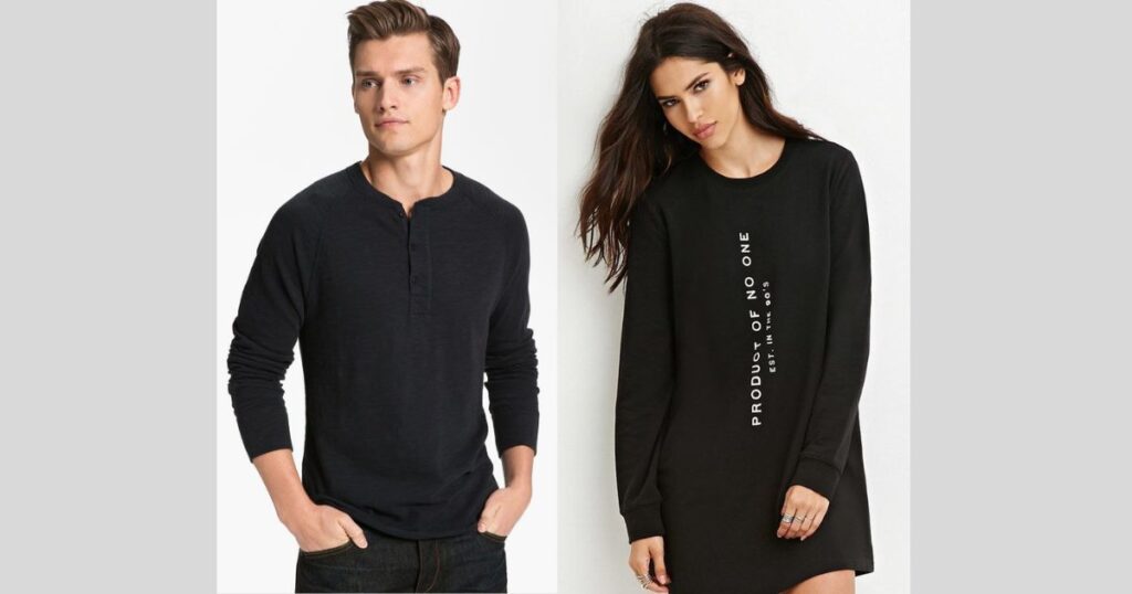 Long Sleeve T shirt - 23 Essential Types of T-Shirts for Your Wardrobe - 2025 Long Sleeve T-shirt