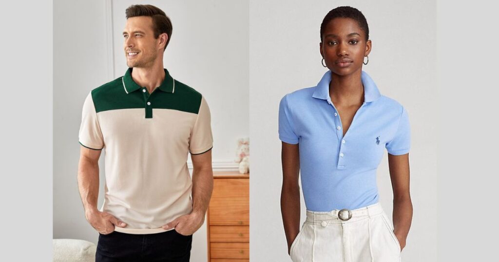 Polo T shirt - 23 Essential Types of T-Shirts for Your Wardrobe - 2025 Polo T-shirt - Types of T-shirts