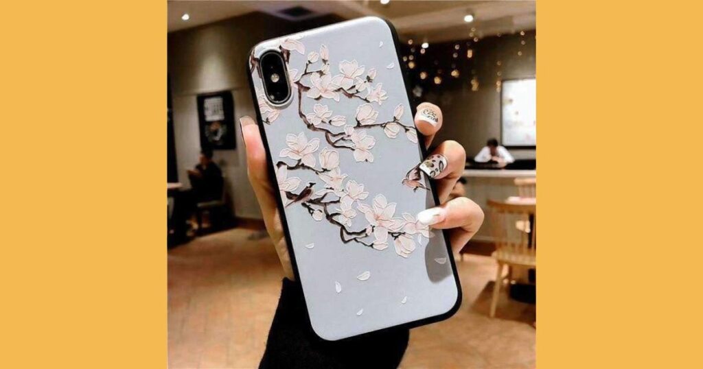 Embossed DIY phone case idea - 15 Simple DIY Phone Case Ideas in No Time - 2025 Embossed Elegance