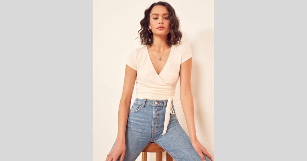 Wrap Style types of T-shirts for women