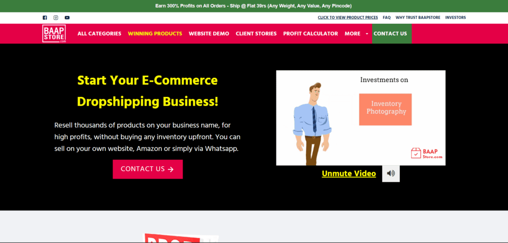 Baapstore - Clothing Dropshipping Suppliers India