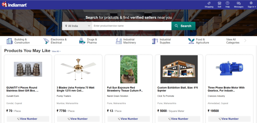 IndiaMART - Clothing Dropshipping Suppliers India