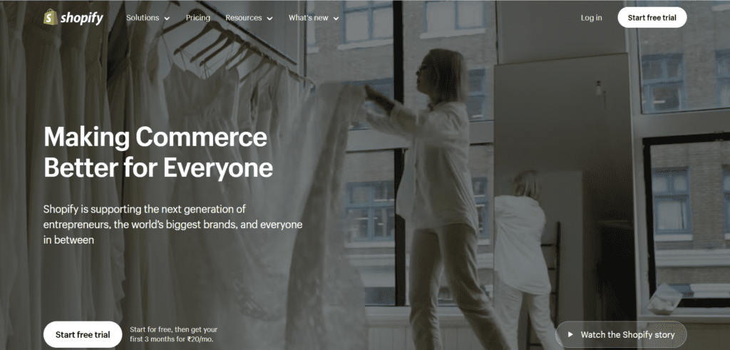 Shopify - dropshipping clothing suppliers