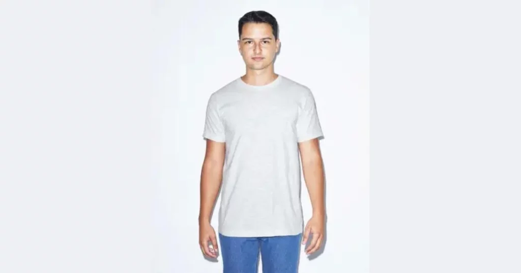 American Apparel 2001 Fine Jersey Short Sleeve T Shirt - best t-shirts for printing