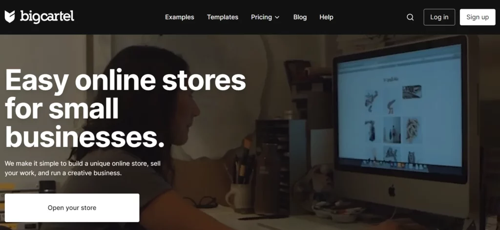 Big Cartel - The Best Ecommerce Website Builders in 2024 - 2025 Big Cartel - best free ecommerce website builder