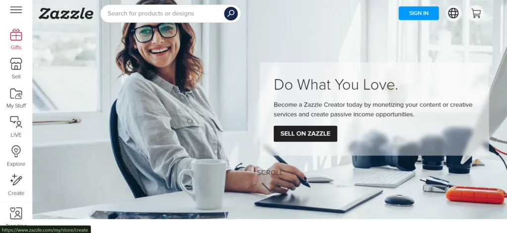 Zazzle - 20+ Successful Print on Demand Stores for Creative Ventures - 2025 Zazzle - free print on demand store