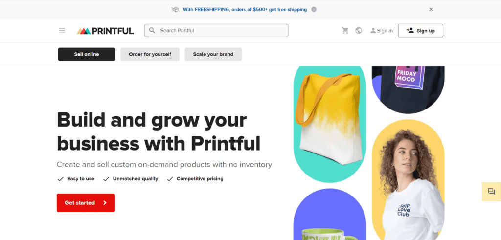 Printful - print on demand tools