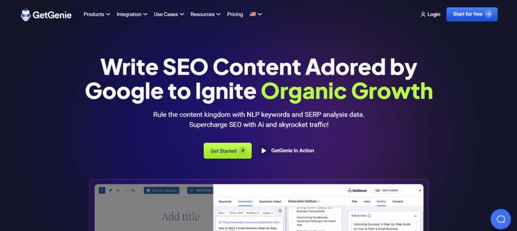 GetGenie | AI Writing tools