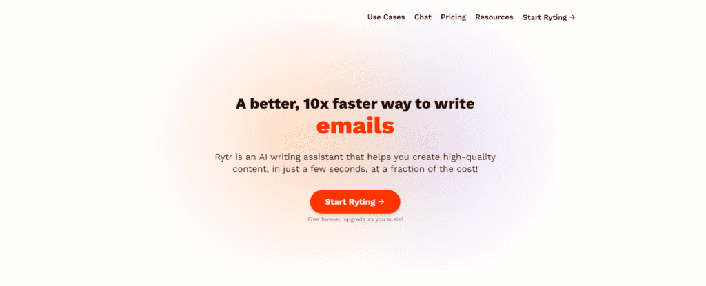 Rytr | AI writing tools