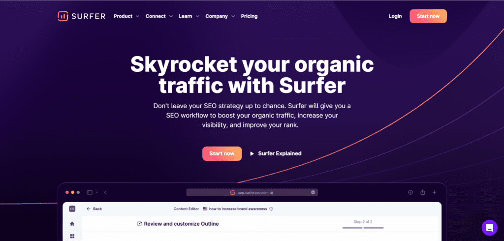 Surfer SEO | AI Marketing tools