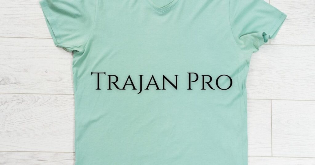 Trajan Pro - 45 Best Font for Tshirt to Level Up Your Designs in 2024 - 2025 Trajan Pro - best fonts for t shirts