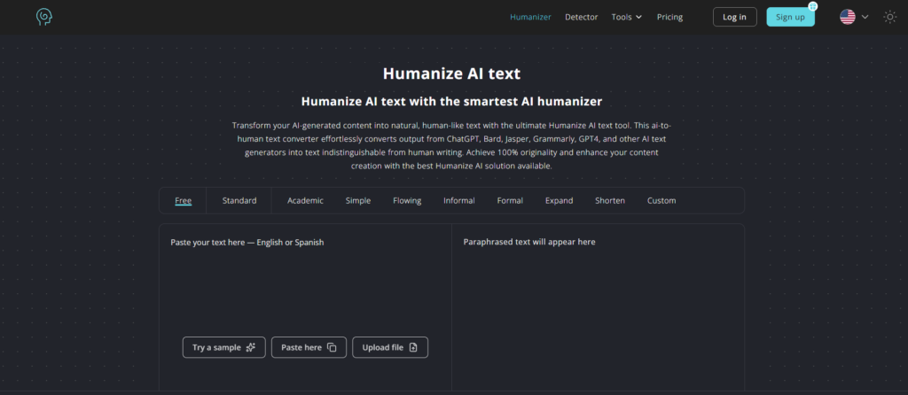 Humanize AI Pro | AI Writing Tools
