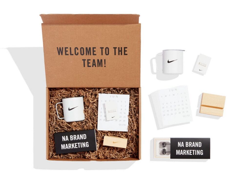 Nike welcome kit - 30 Best Employee Welcome Kit Ideas in 2024 - 2025 Nike Welcome Kit