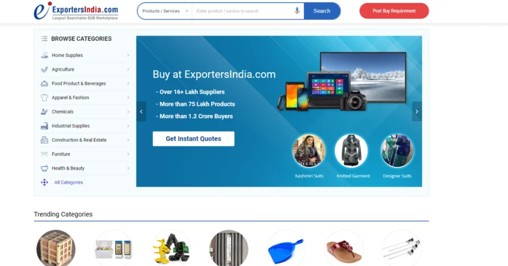 Exporters India - 25+ Best Dropshipping Suppliers in India 2025 - 2025 ExportersIndia | Dropshipping suppliers in India