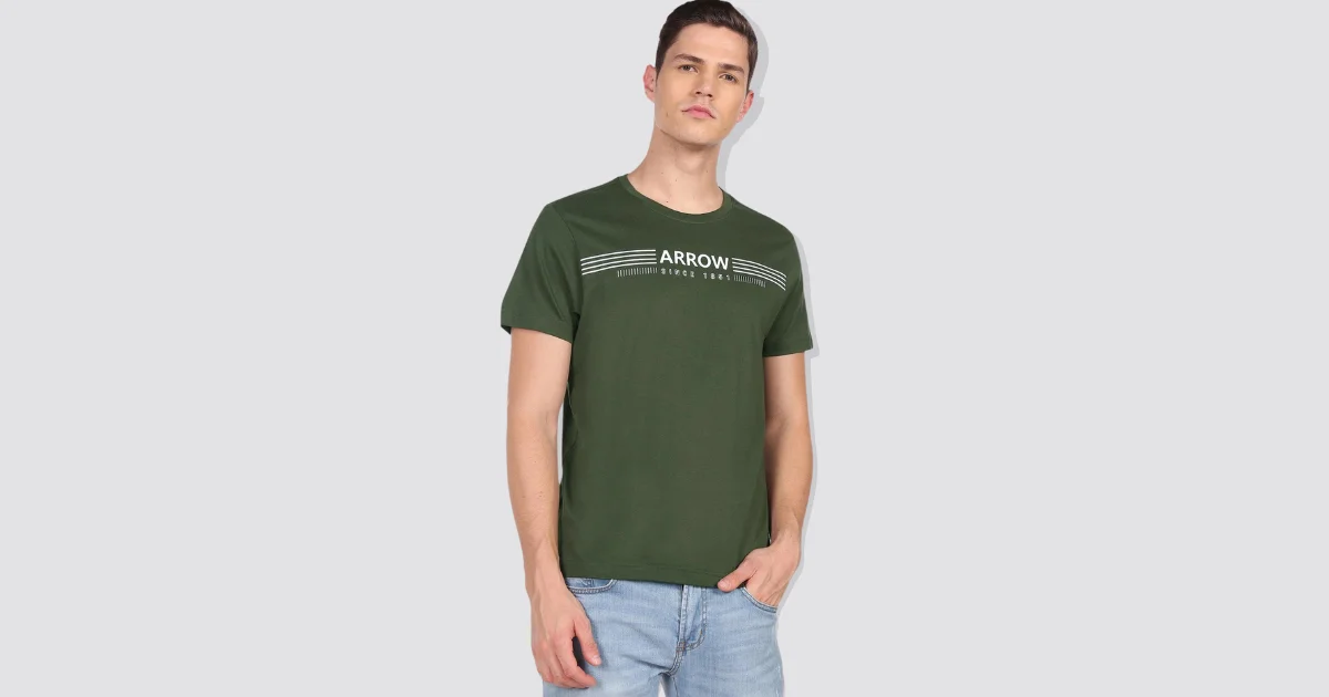 Arrow - 25 Best T Shirt Brands in India for 2024 - 2025 Arrow | One of The Best T Shirt Brands in India