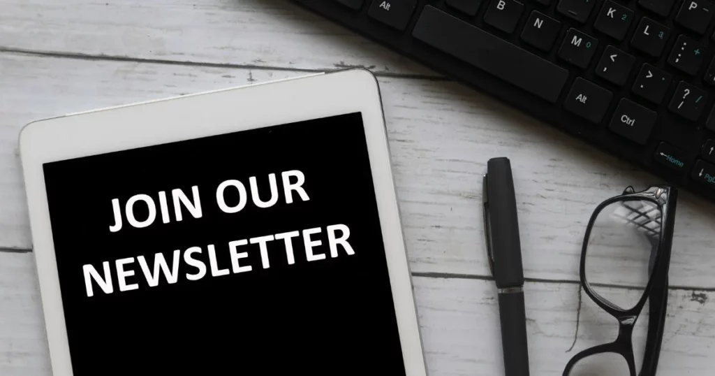 Reward Customers for Joining Your Newsletter
