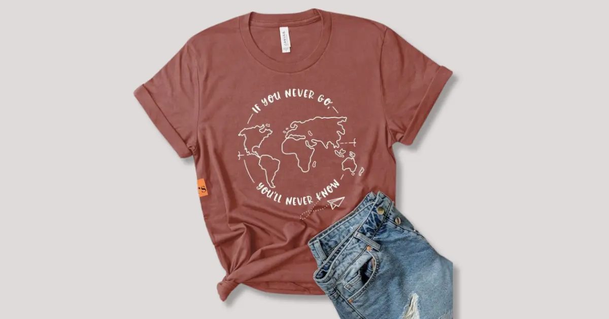 Travel Map for group t shirt design - 10 Best T-Shirt Design Ideas for Groups in 2024 - 2025 Travel Map | T-shirt Design Ideas for Groups