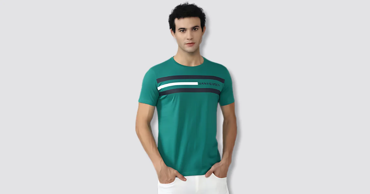 Van Heusen - 25 Best T Shirt Brands in India for 2024 - 2025 Van Heusen | One of The Top T Shirt Brands in India