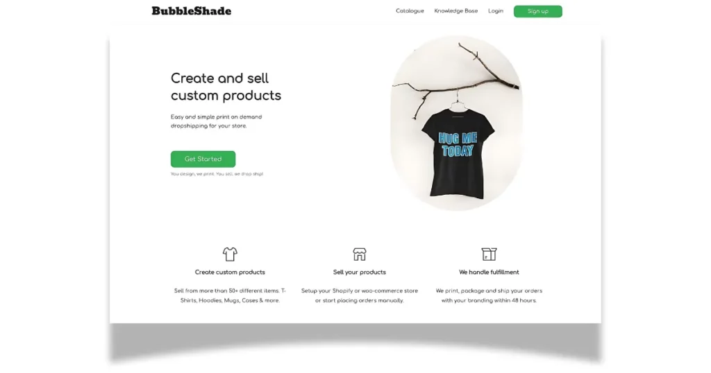 BubbleShade converted - 25 Best Print On Demand Sites in India 2025 (Tried & Tested) - 2025 BubbleShade print on demand dropshipping