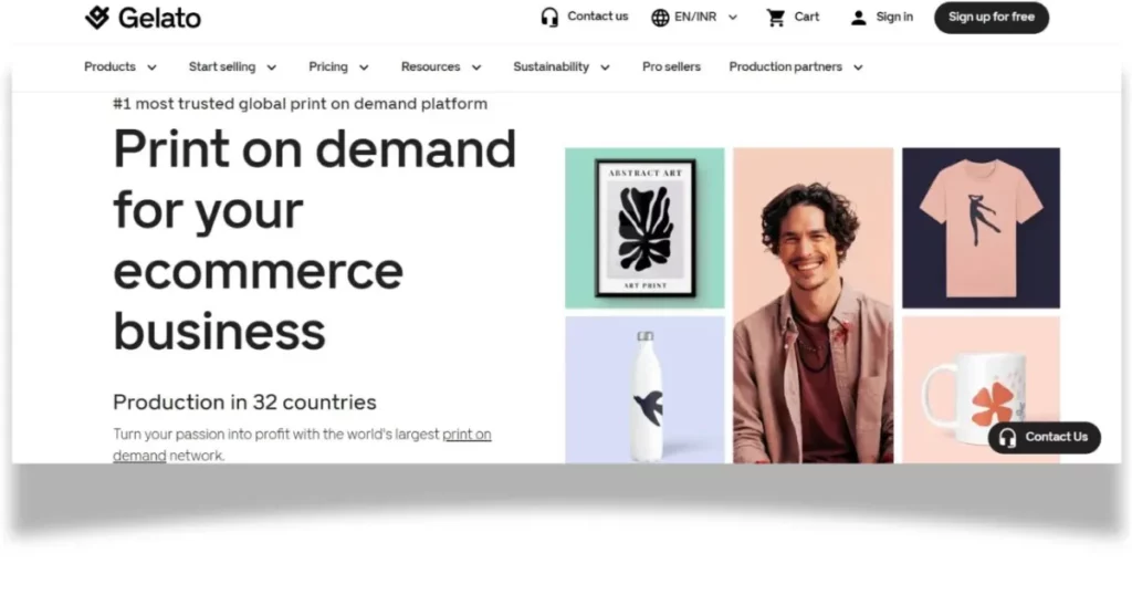 Gelato India converted - 25 Best Print On Demand Sites in India 2025 (Tried & Tested) - 2025 Print on demand India - Gelato