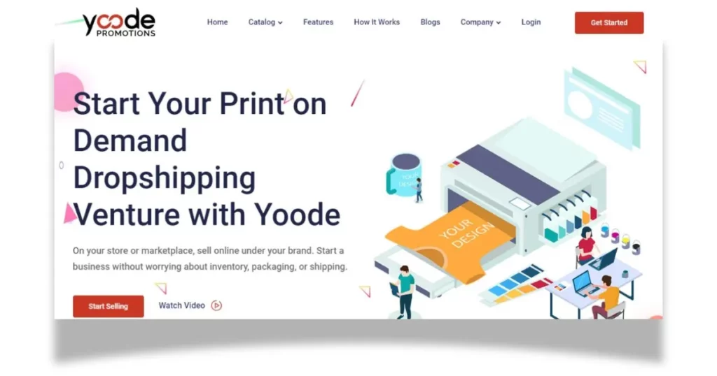 YoodePromotions converted - 25 Best Print On Demand Sites in India 2025 (Tried & Tested) - 2025 Start Print on demand Dropshipping Venture with Yoode Promotions