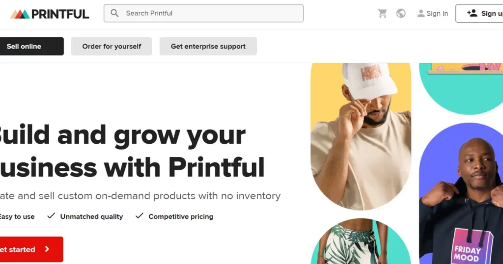 Printful Best merch websites - 15 Best Merch Websites to Create and Sell Merchandise - 2025 Printfulis is one of the best merch websites