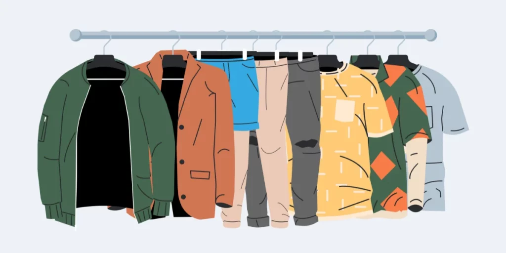 Mens Clothing 1 - 40 Best Trending Ecommerce Products To Sell Online in 2024 - 2025 Men's clothing is one of the best ecommerce products
