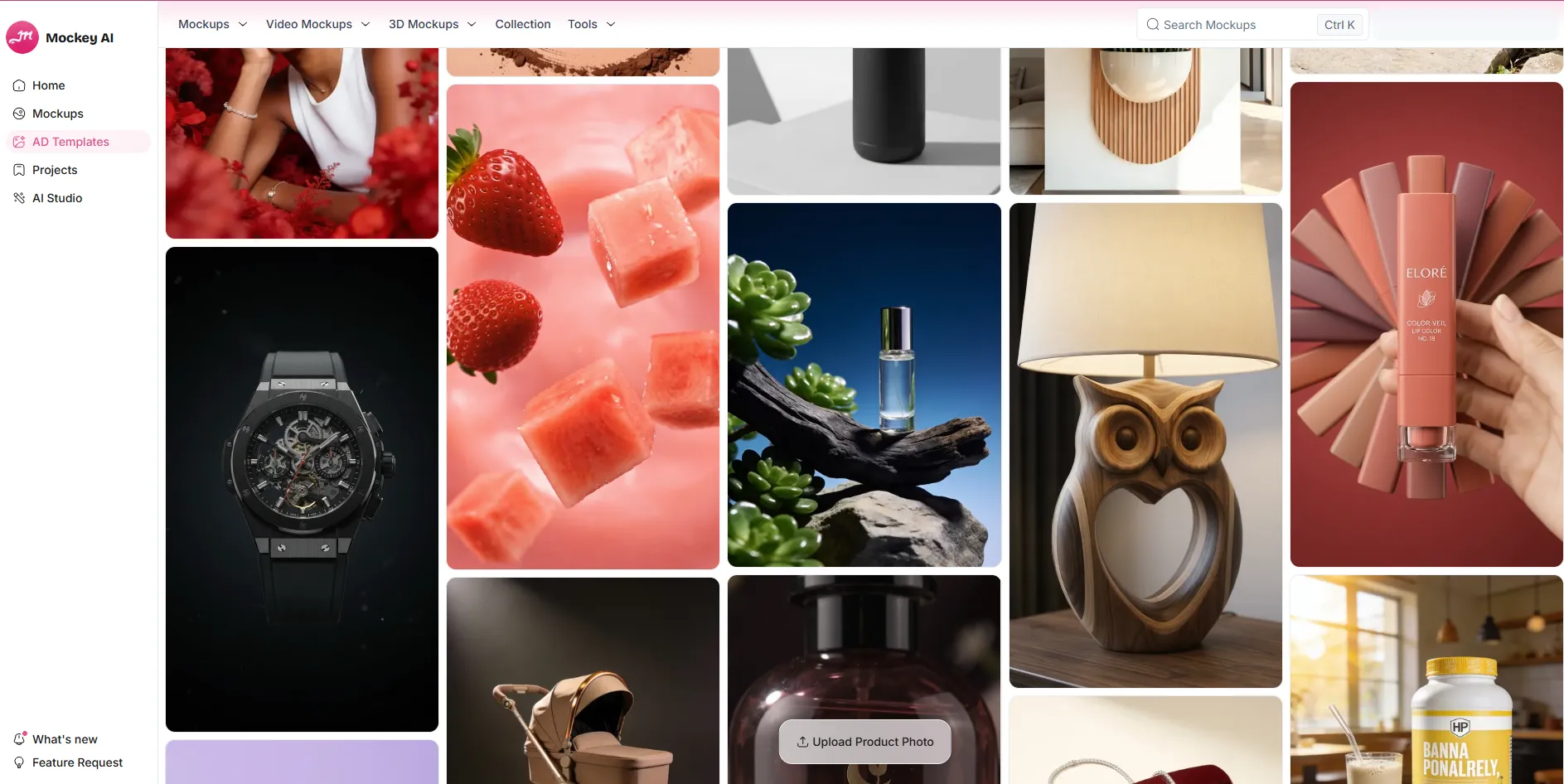 mockey ai ad templates